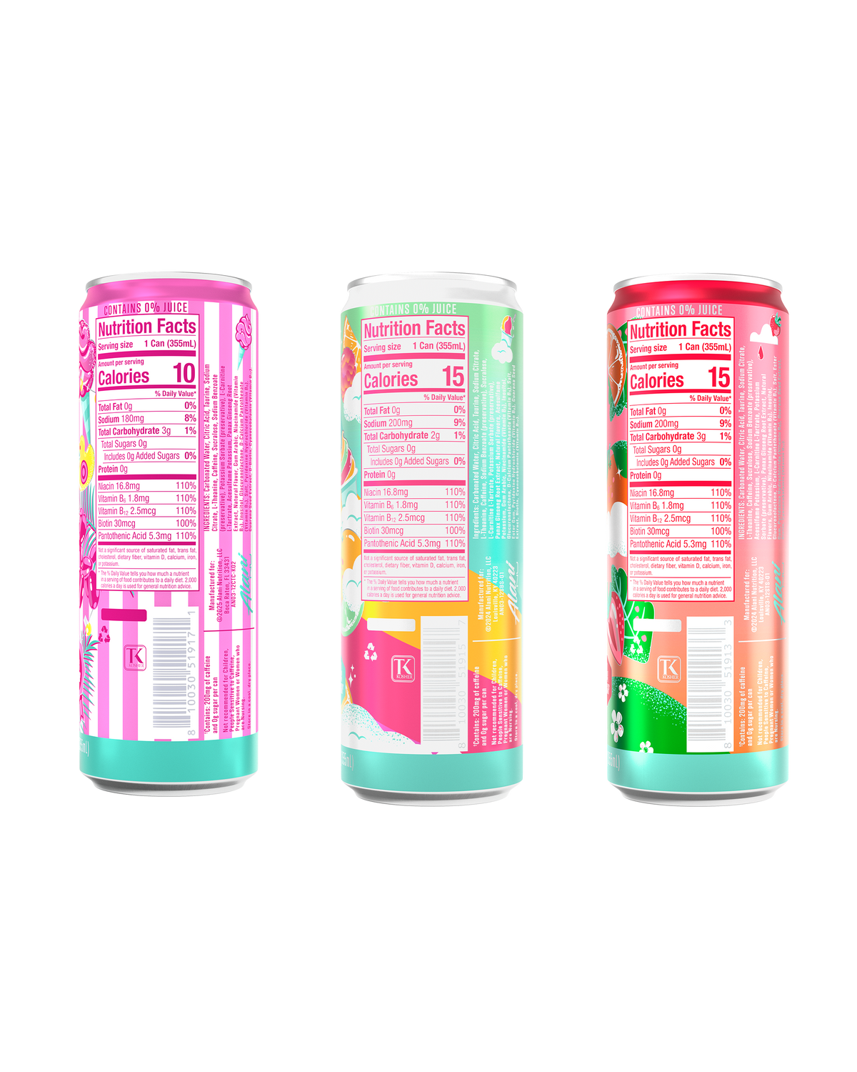 Dream Trio Energy Drink Variety, 12-Pack