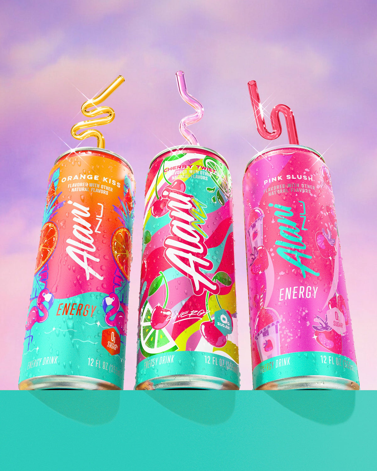Sunkissed Energy Drink Variety Mix, 12-Pack