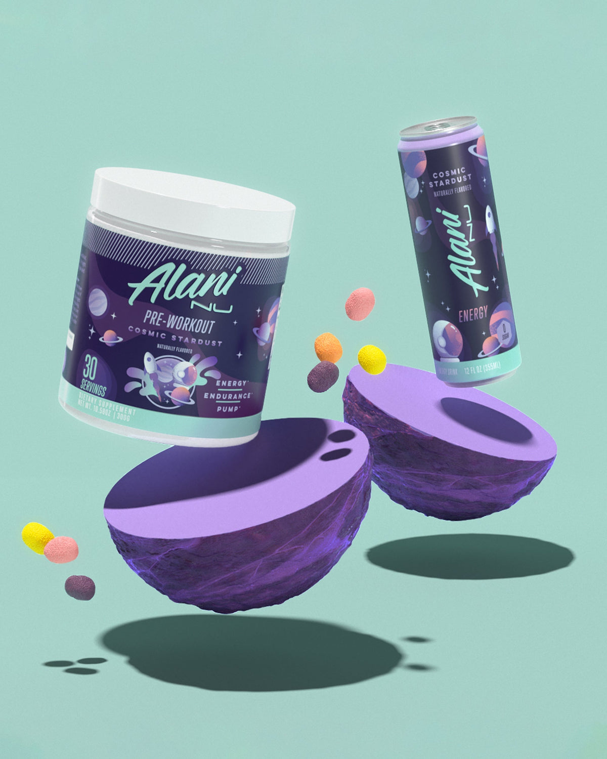 Cosmic Stardust Pre-Workout Powder — 30 Servings