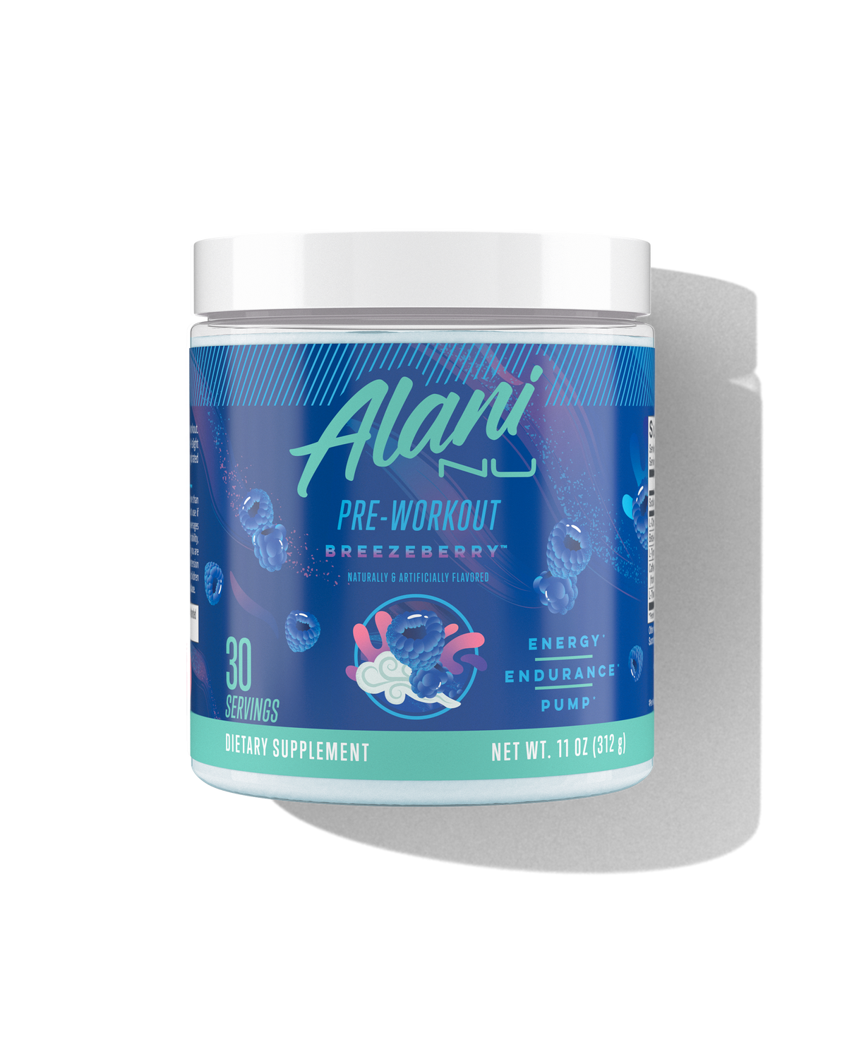 Breezeberry Pre-Workout Powder — 30 Servings