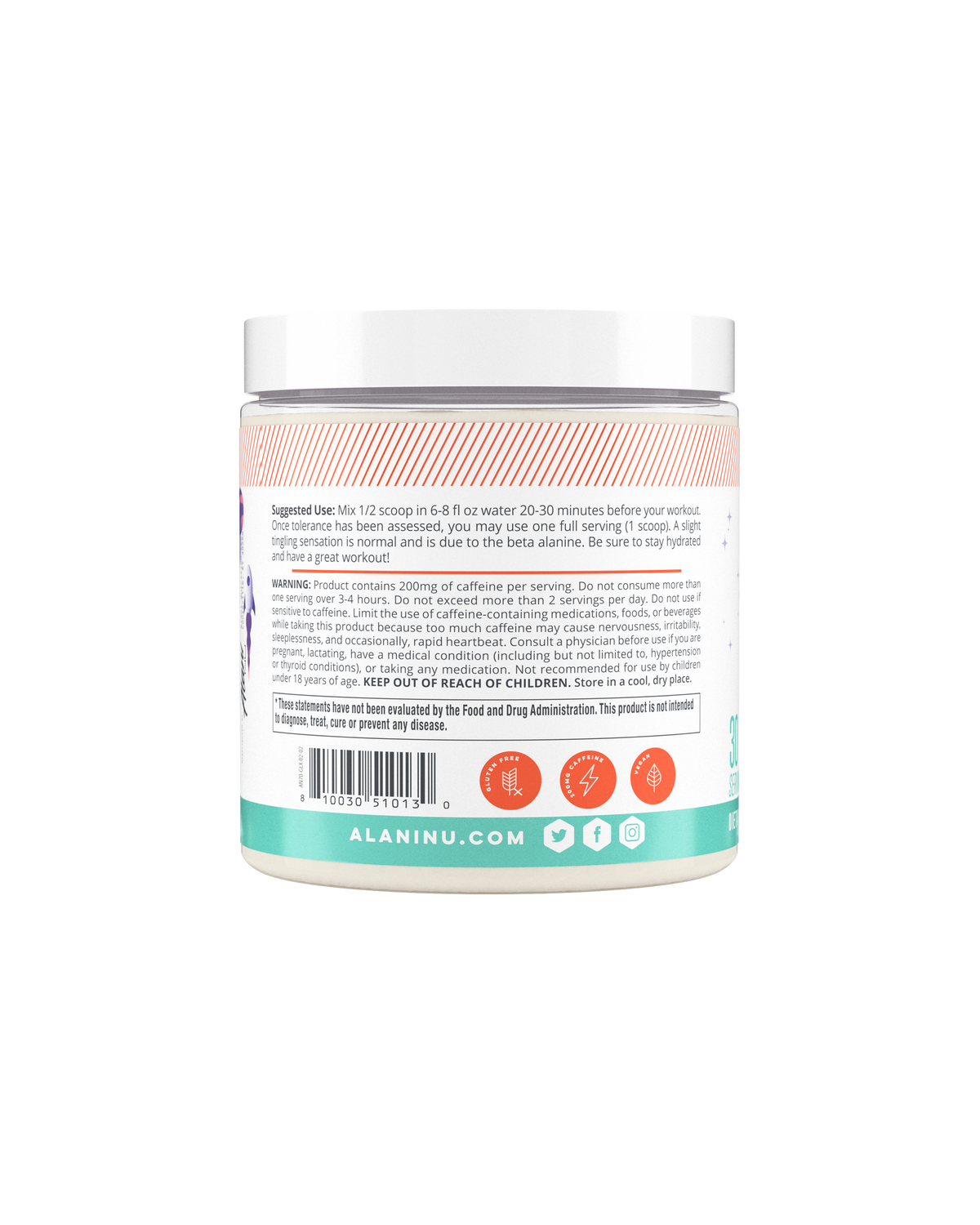 Galaxy Lemonade Pre-Workout Powder — 30 Servings