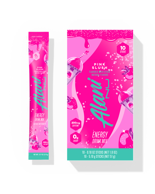 Pink Slush Powdered Energy Drink Mix — 10-Pack