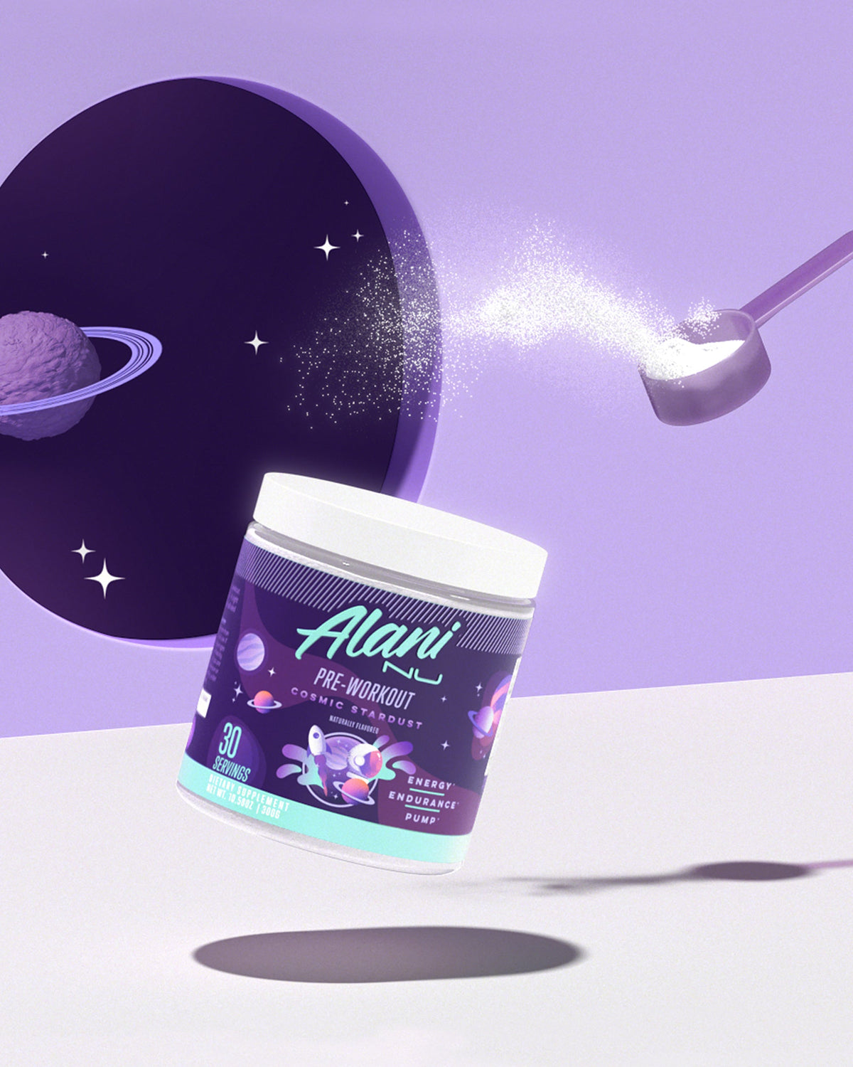 Cosmic Stardust Pre-Workout Powder — 30 Servings
