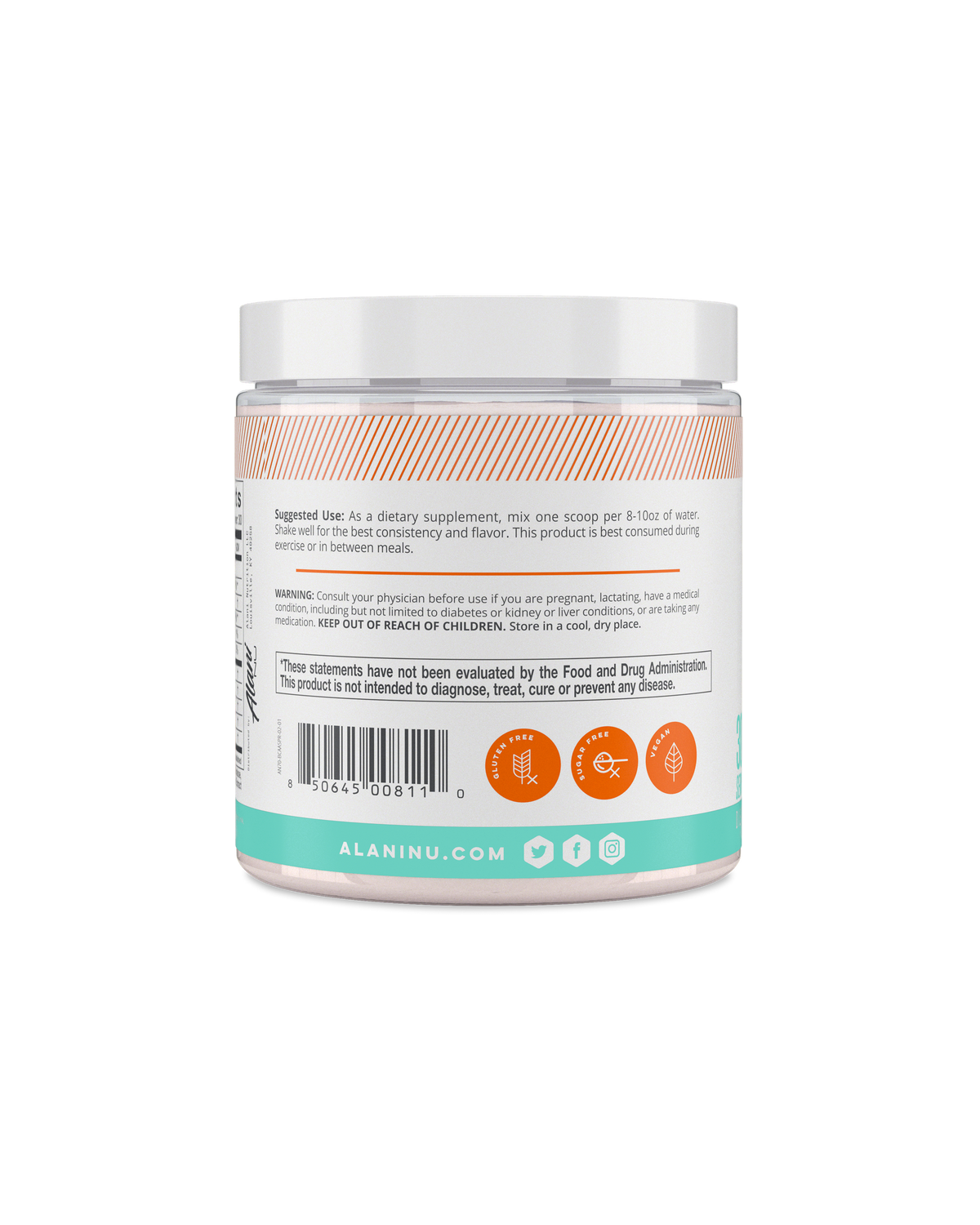 Sour Peach Rings BCAA & Electrolyte Powder — 30 Servings