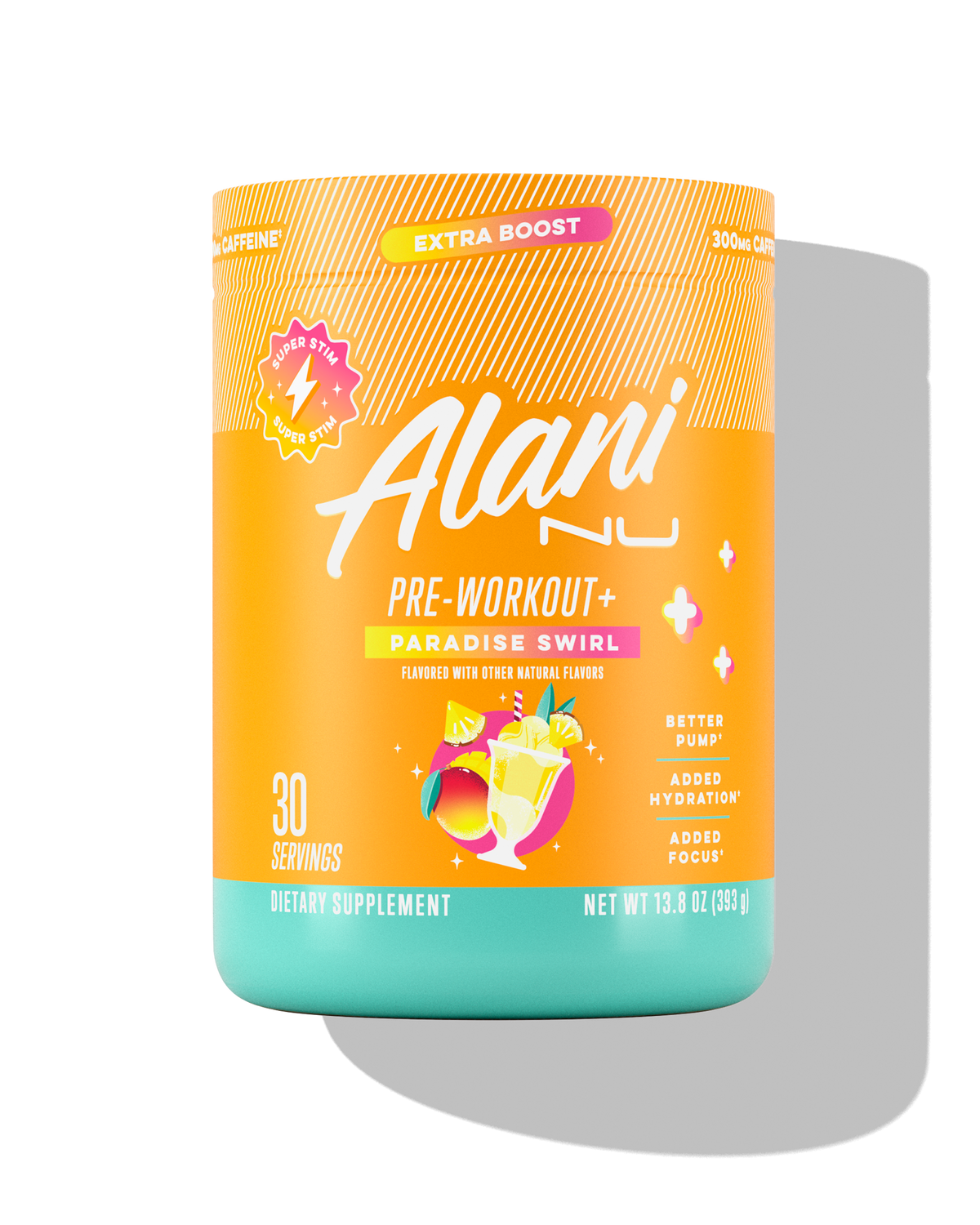 Paradise Swirl High-Stim Pre-Workout+ — 30 Servings
