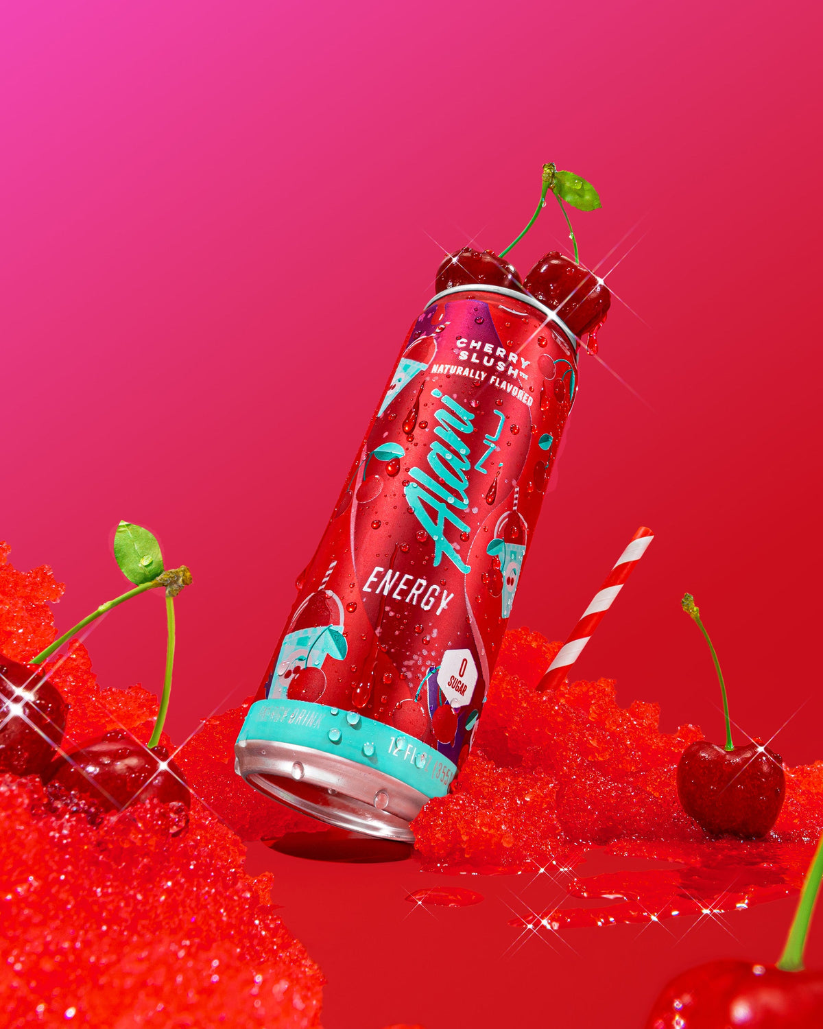 Cherry Slush Zero-Sugar Energy Drink — 12-Pack