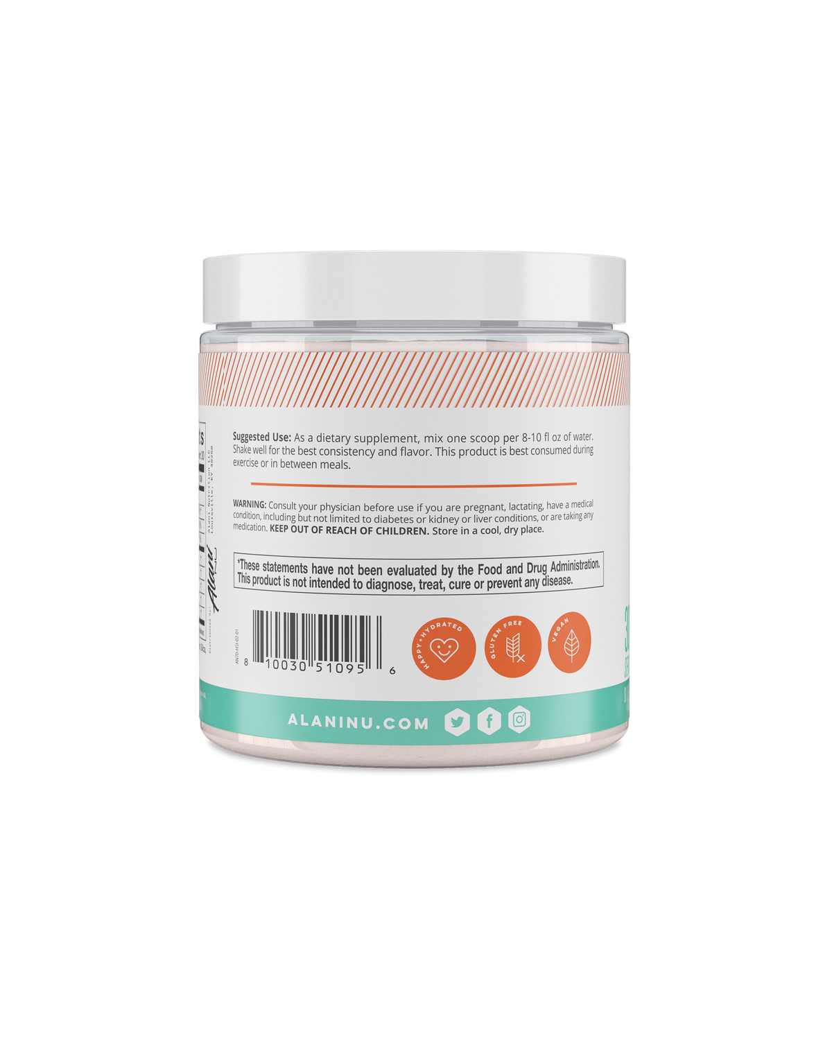 Hawaiian Shaved Ice BCAA Powder — 30 Servings