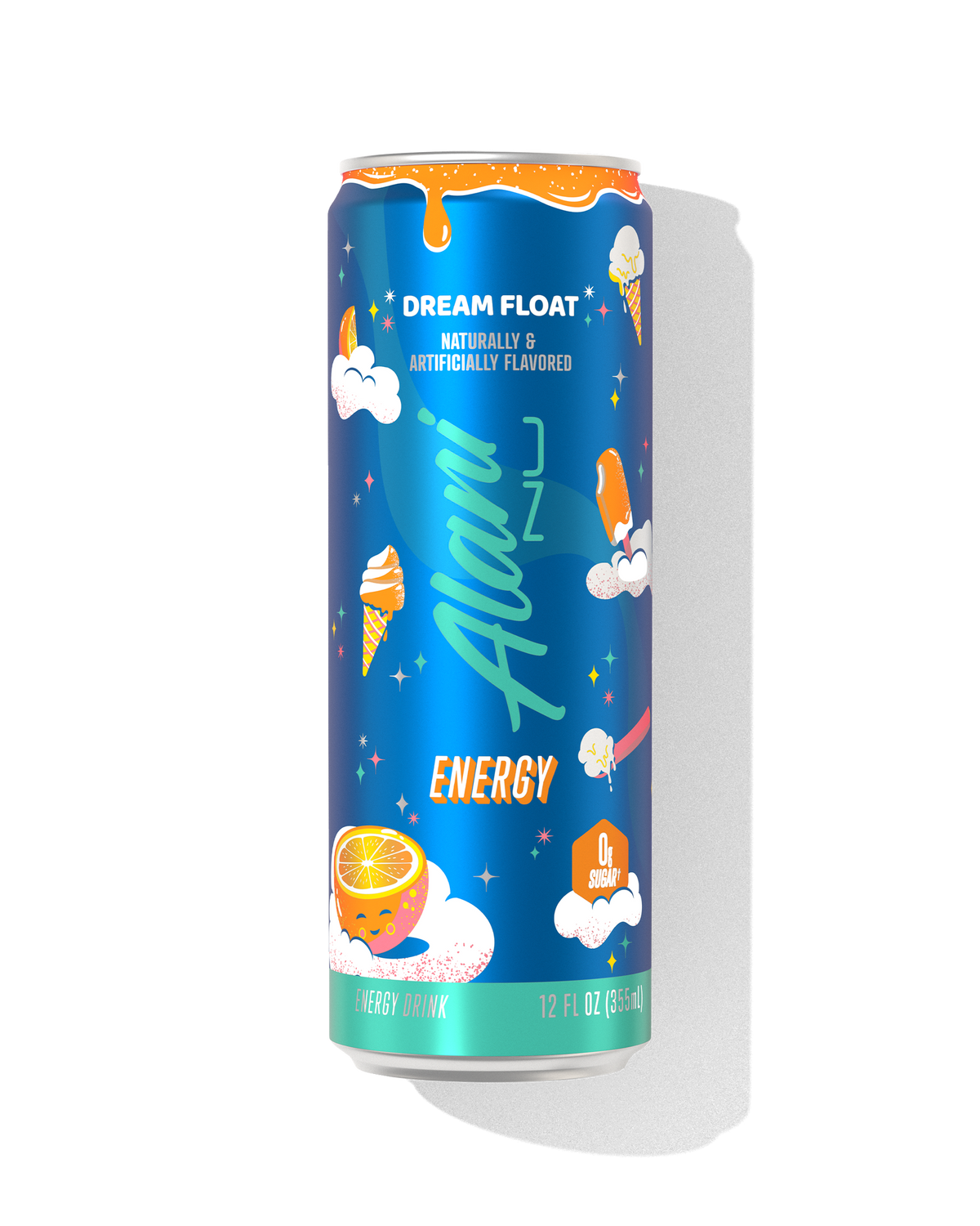 Dream Float Zero-Sugar Energy Drink — 12-Pack