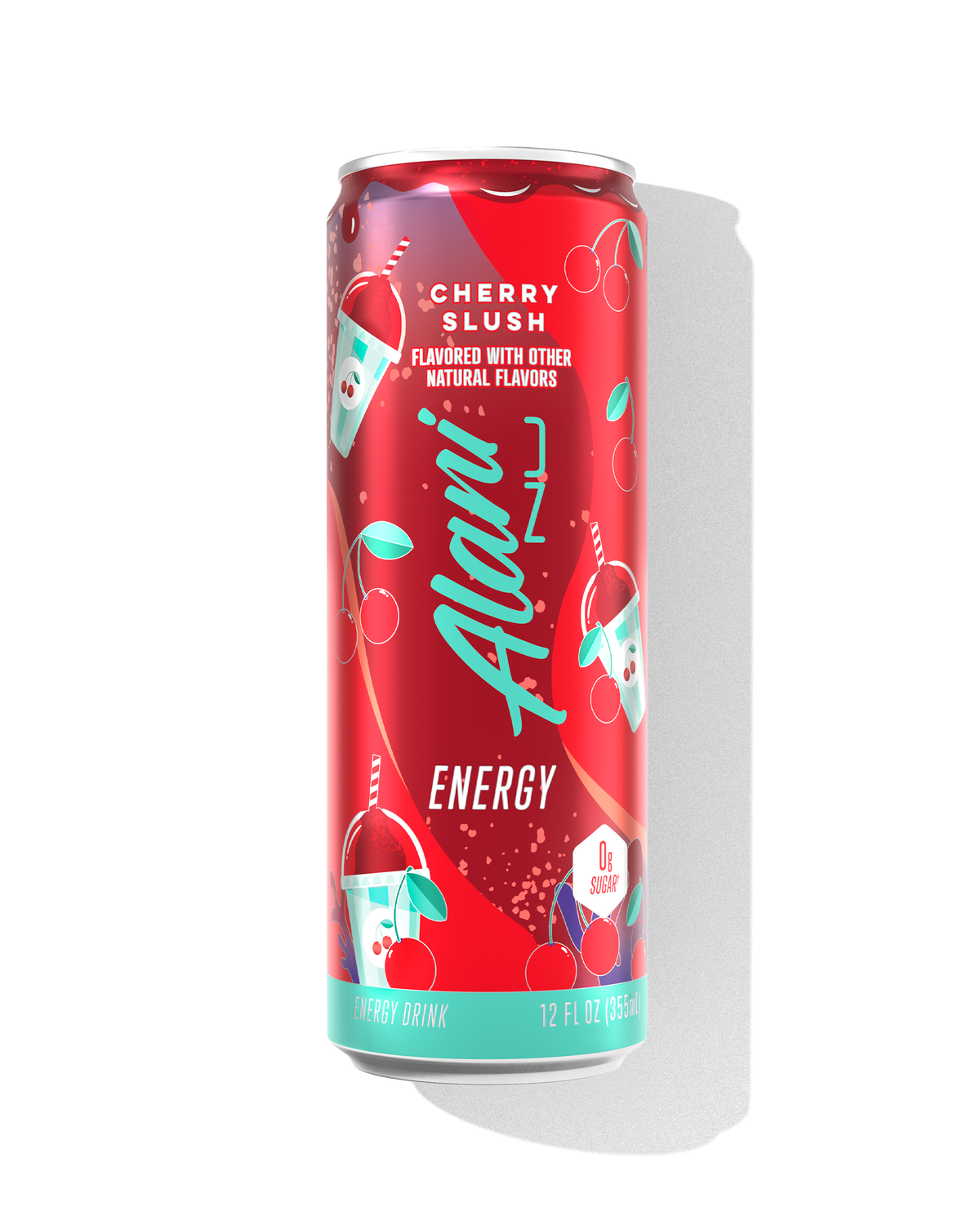 Cherry Slush Zero-Sugar Energy Drink — 12-Pack