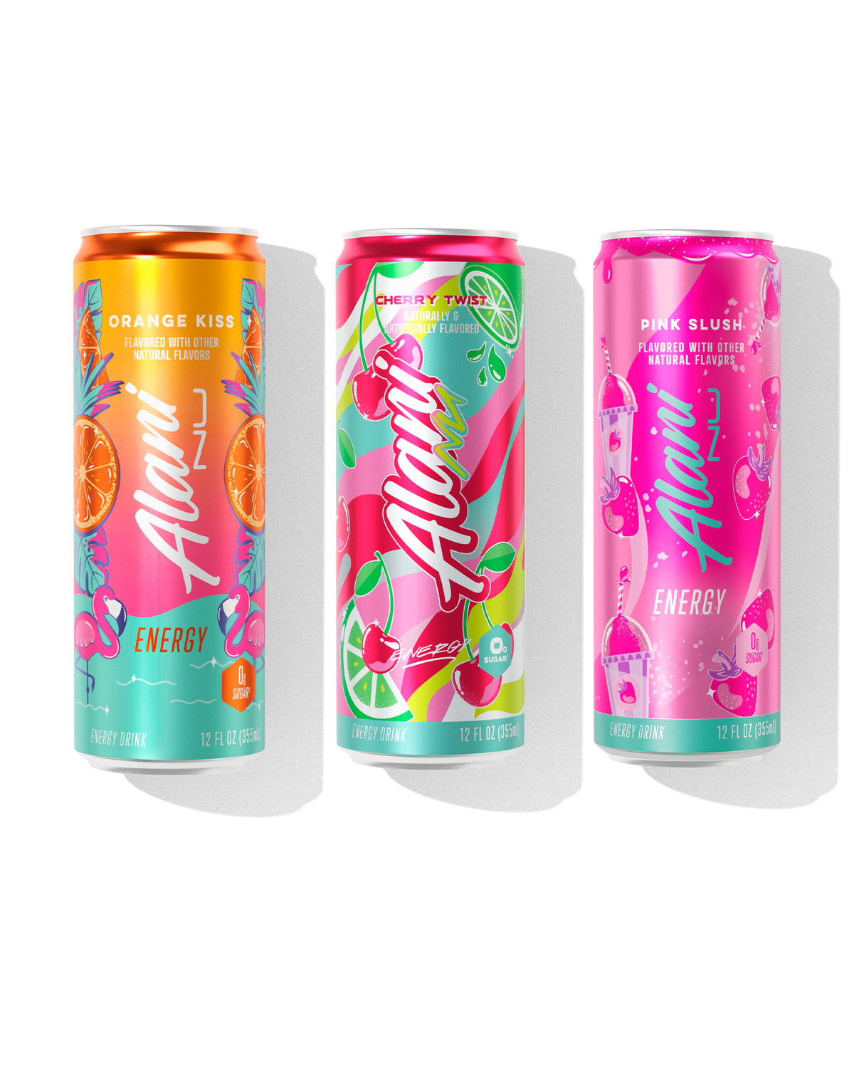 Sunkissed Energy Drink Variety Mix, 12-Pack