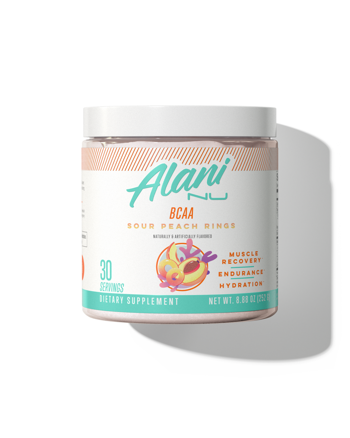 Sour Peach Rings BCAA & Electrolyte Powder — 30 Servings