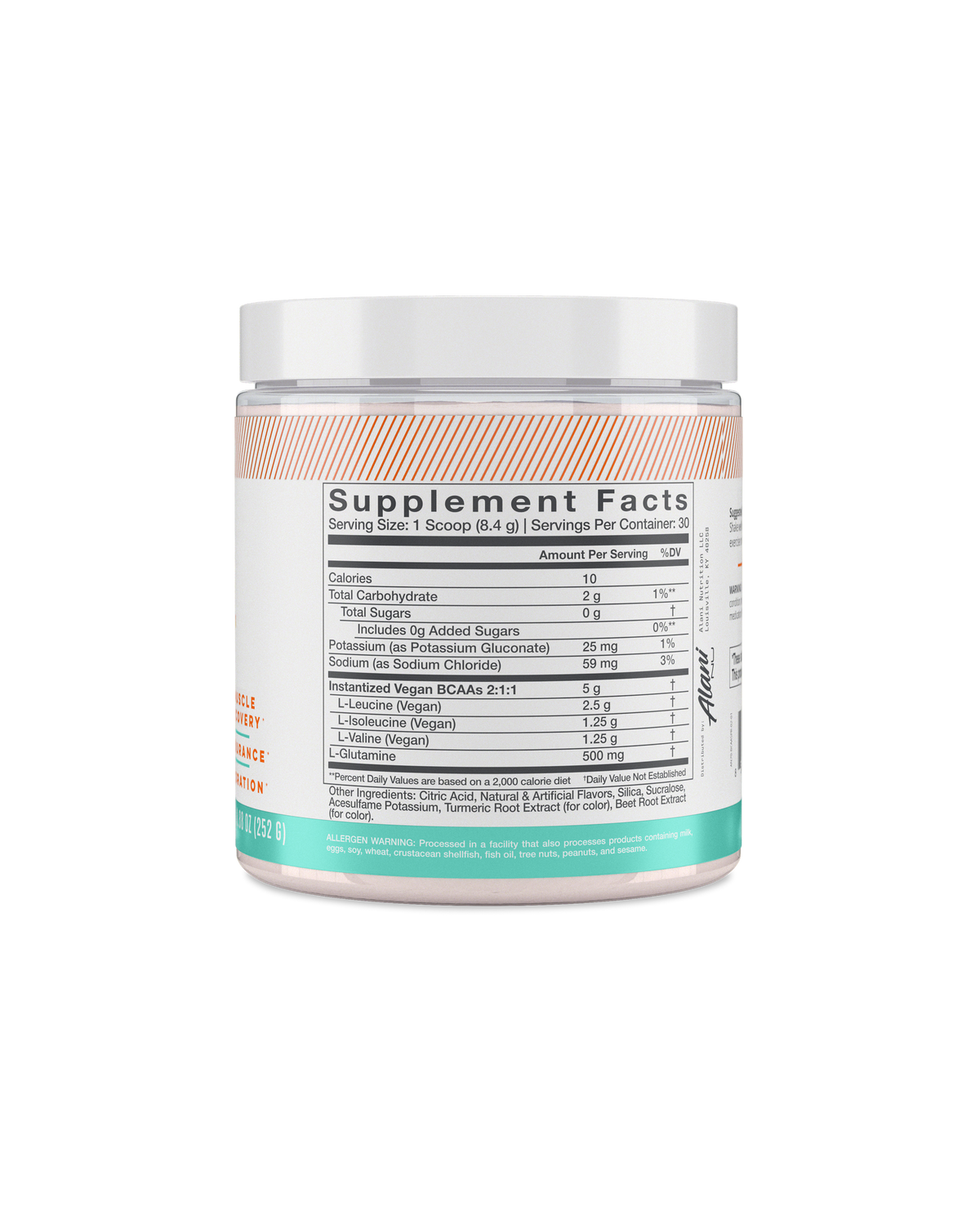 Sour Peach Rings BCAA & Electrolyte Powder — 30 Servings